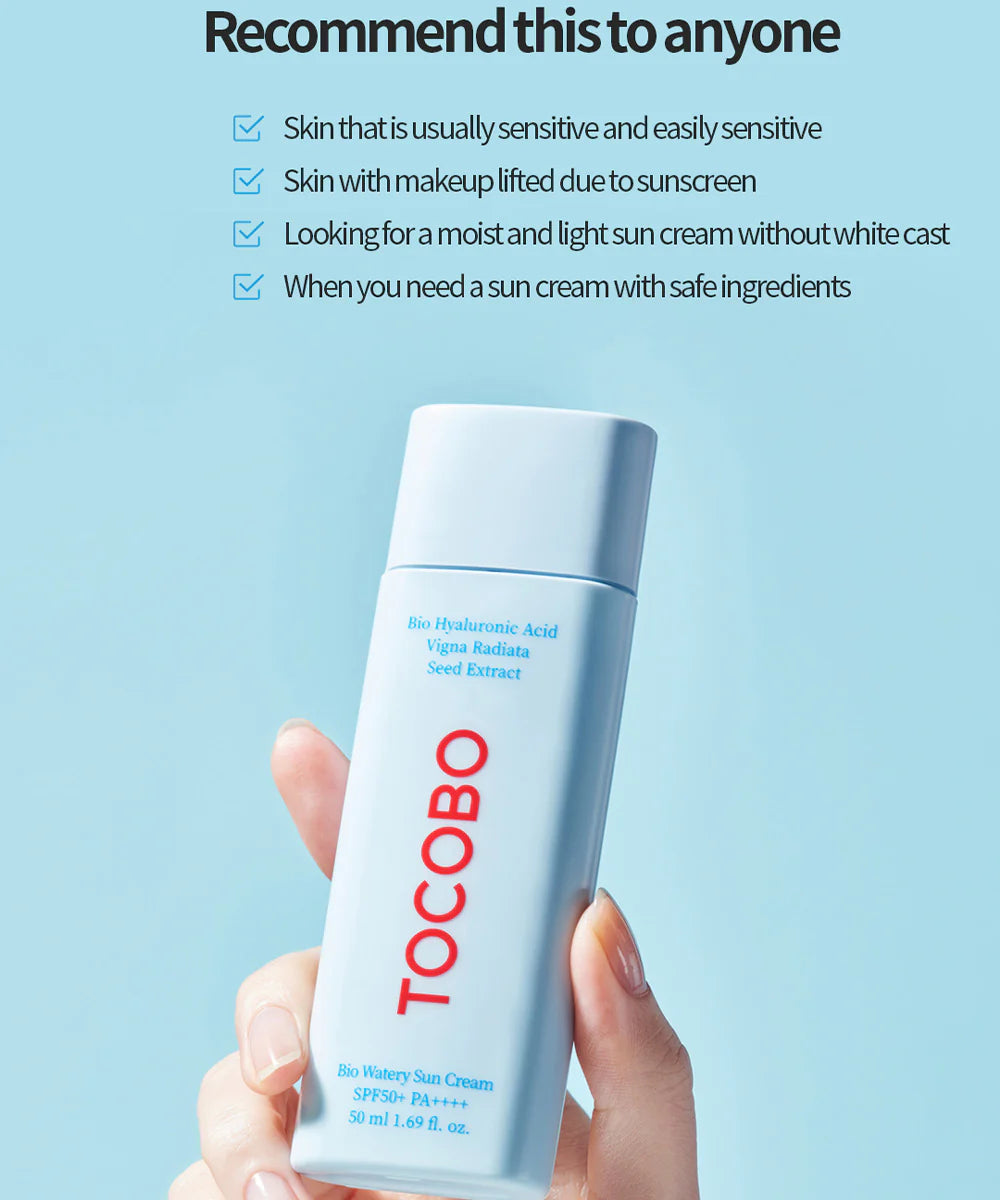 TOCOBO Bio Watery Sun Cream SPF50 PA++++ 50ml